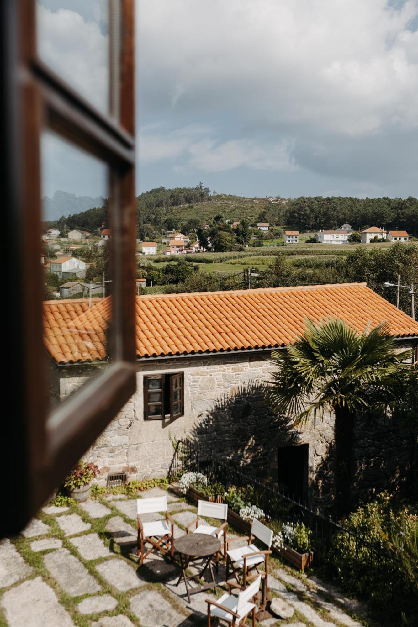 Arrueiro Pension Laxe Kamer foto