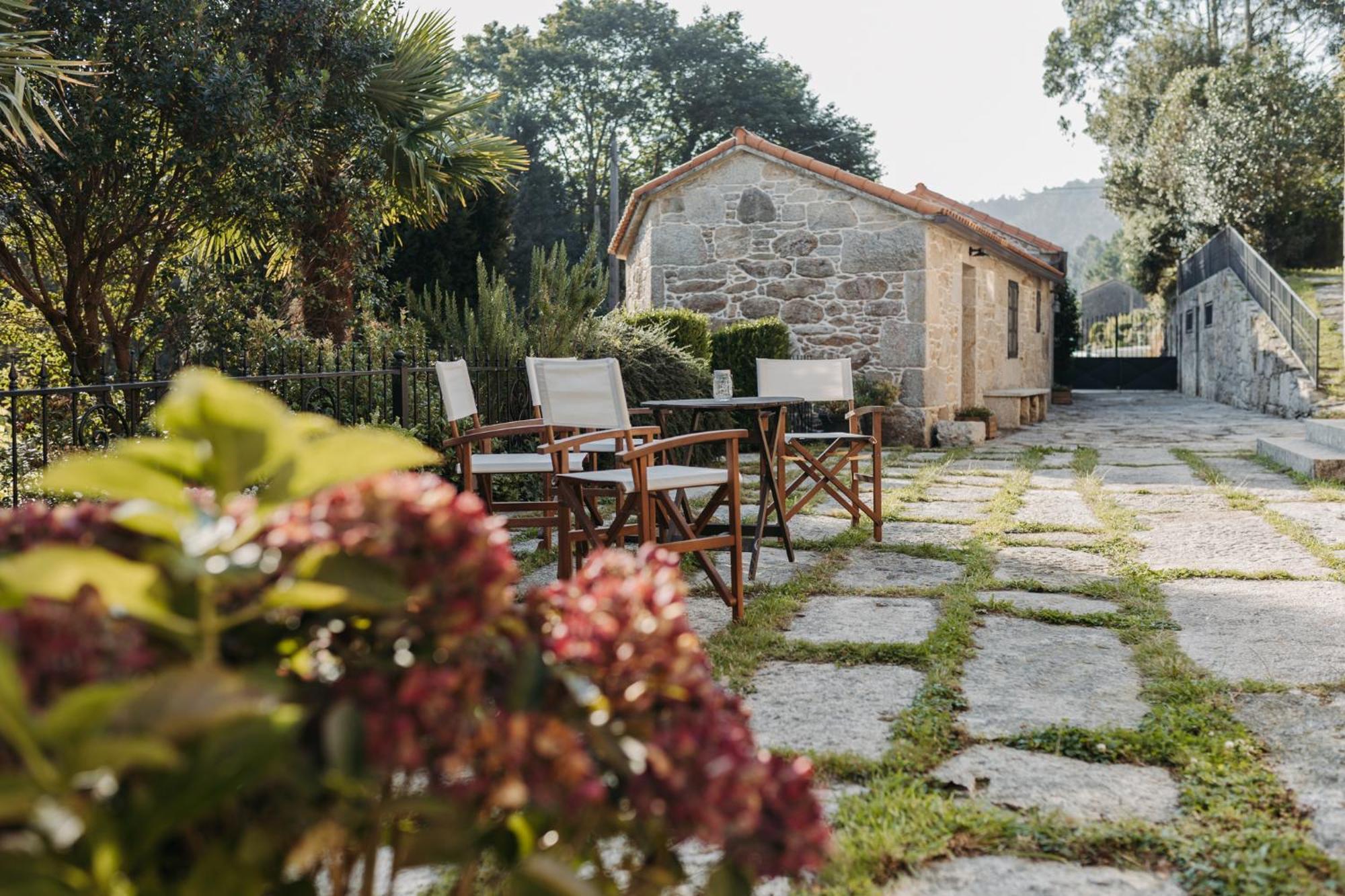 Arrueiro Pension Laxe Buitenkant foto