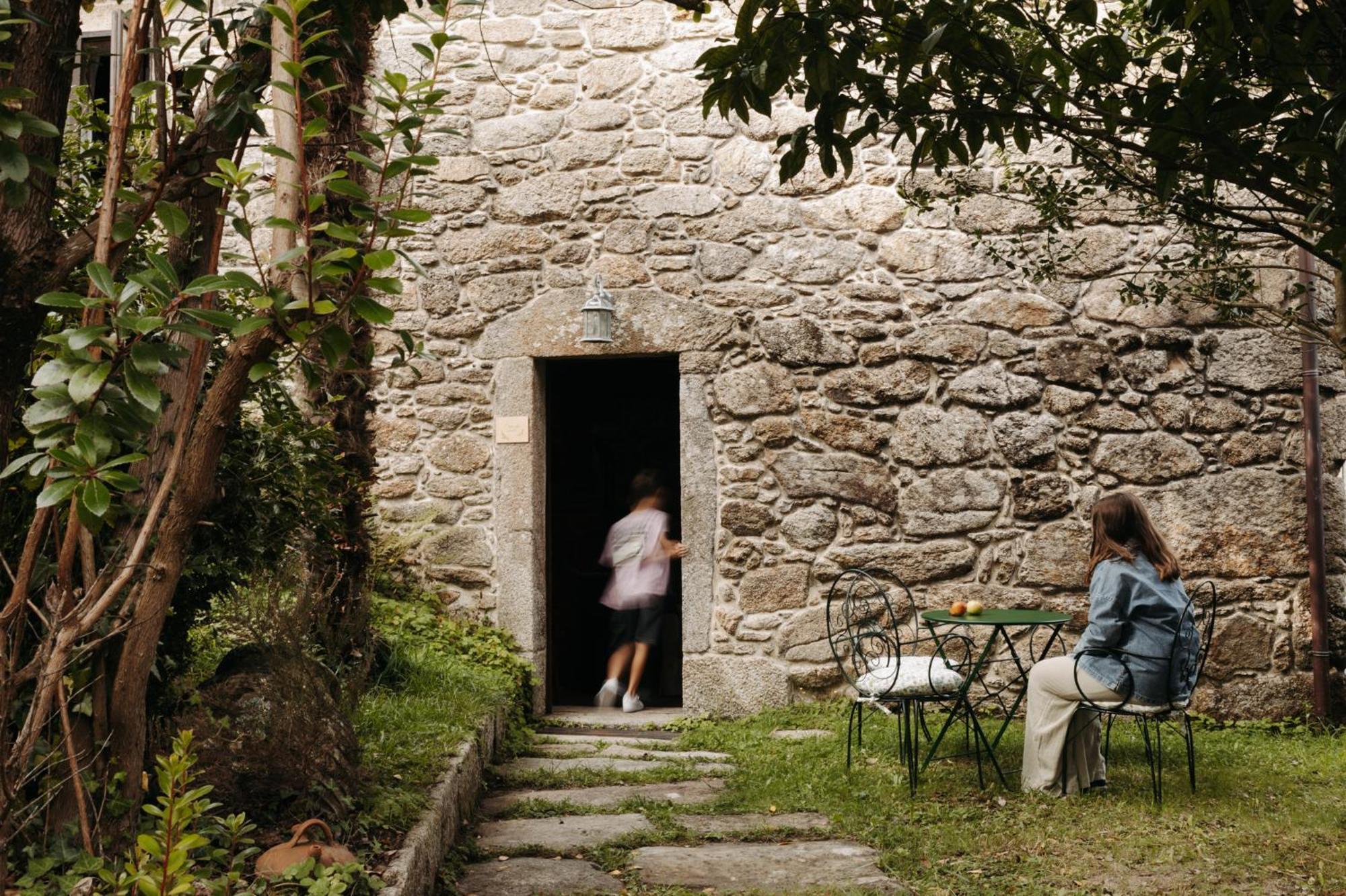 Arrueiro Pension Laxe Kamer foto