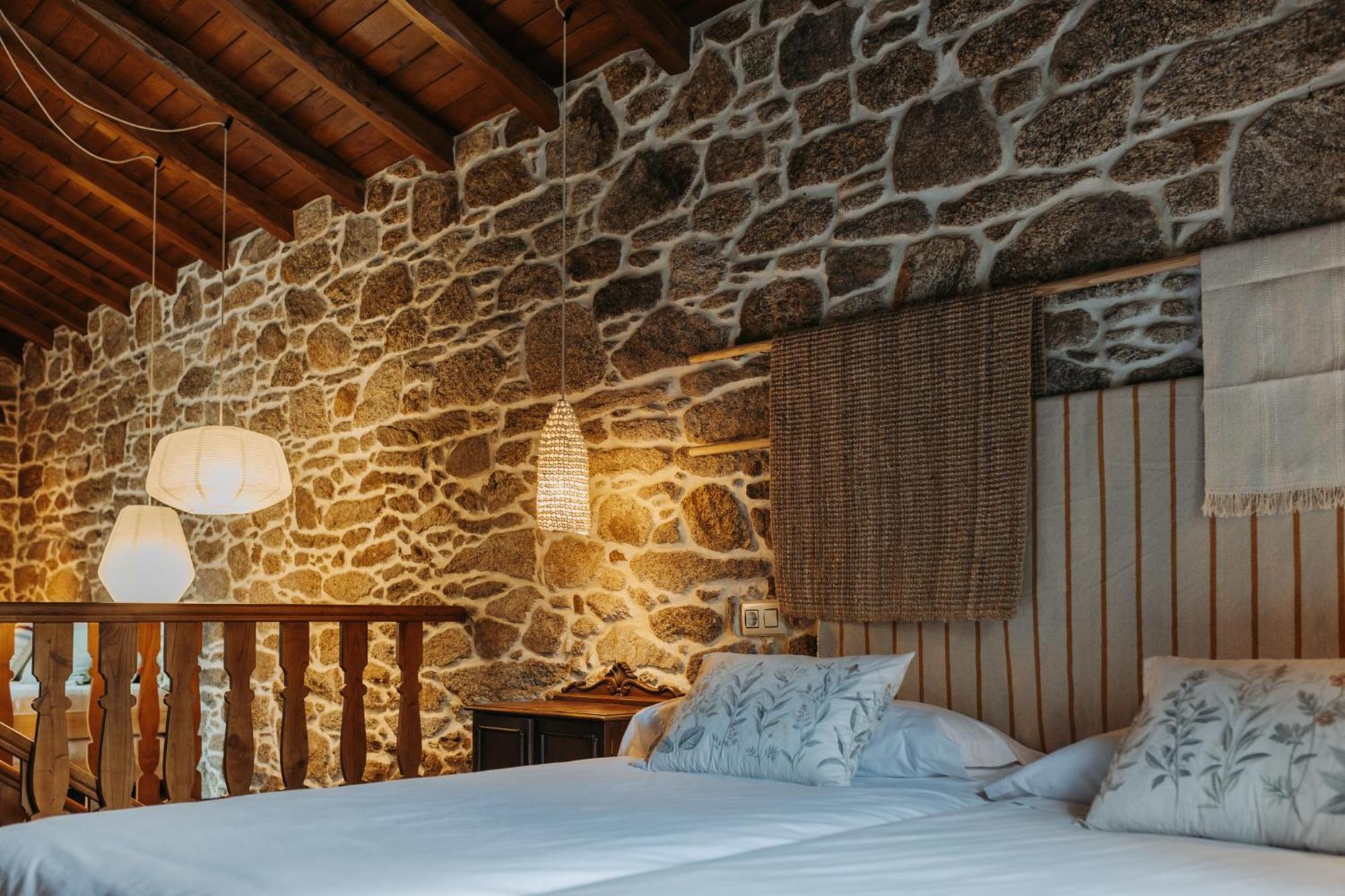 Arrueiro Pension Laxe Kamer foto